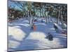 Sledging at Ladmanlow, 2012-Andrew Macara-Mounted Giclee Print