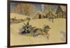 Sledging During Carnival, 1920-Camille Pissarro-Framed Giclee Print