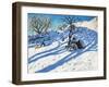 Sledging, Glutton Bridge, Buxton, Derbyshire, 2016-Andrew Macara-Framed Giclee Print