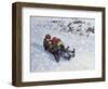 Sledging III-Paul Gribble-Framed Giclee Print