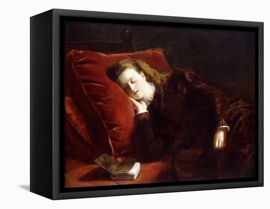 Sleep, 1873-William Powell Frith-Framed Stretched Canvas