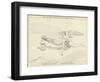 Sleep and Death Conveying the Body of Sarpedon to Lycia-John Flaxman-Framed Premium Giclee Print