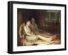 Sleep and his Half-Brother Death-John William Waterhouse-Framed Premium Giclee Print