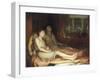 Sleep and his Half-Brother Death-John William Waterhouse-Framed Premium Giclee Print