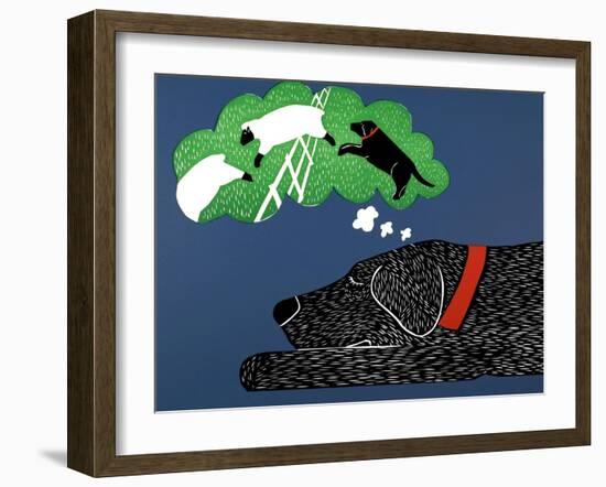 Sleep Black-Stephen Huneck-Framed Giclee Print