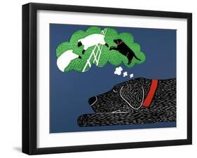 Sleep Black-Stephen Huneck-Framed Giclee Print