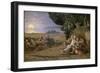 Sleep, c.1867-70-Pierre Puvis de Chavannes-Framed Giclee Print