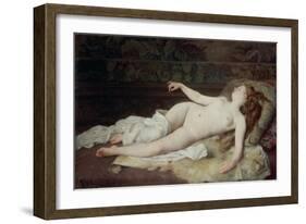 Sleep, c.1873-Louis Joseph Raphael Collin-Framed Giclee Print