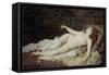 Sleep, c.1873-Louis Joseph Raphael Collin-Framed Stretched Canvas