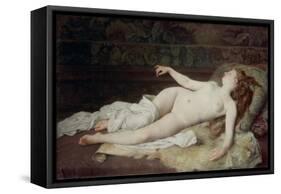 Sleep, c.1873-Louis Joseph Raphael Collin-Framed Stretched Canvas