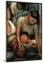 Sleep Diego Rivera Mother New Art Poster Print-null-Mounted Poster