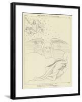 Sleep Escaping from the Wrath of Jupiter-John Flaxman-Framed Giclee Print