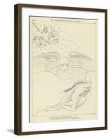 Sleep Escaping from the Wrath of Jupiter-John Flaxman-Framed Giclee Print