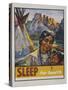 Sleep for Health Poster-null-Stretched Canvas