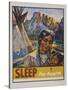Sleep for Health Poster-null-Stretched Canvas