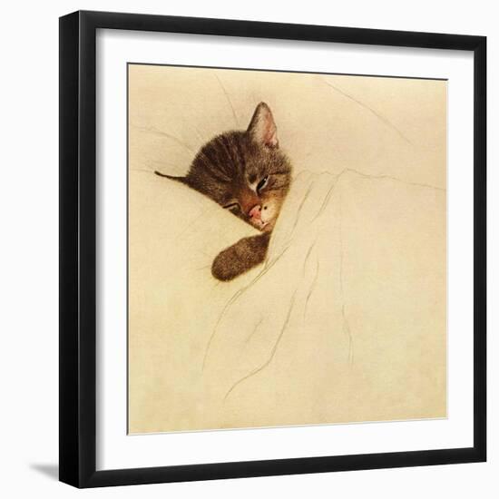 Sleep Like a Kitten-Guido Gruenwald-Framed Giclee Print