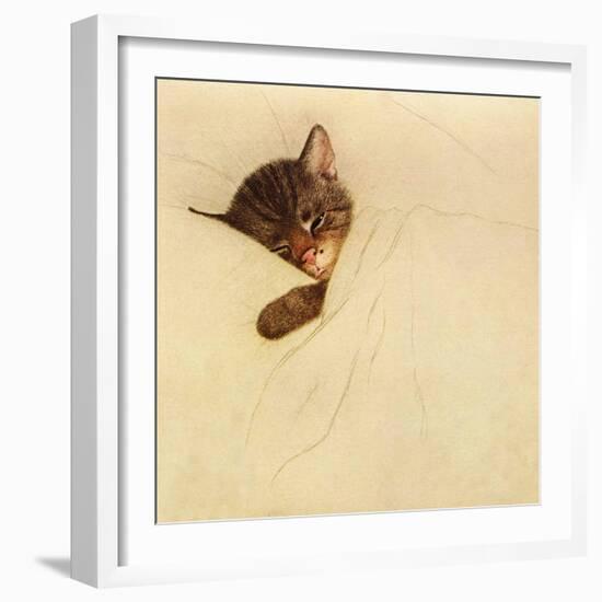 Sleep Like a Kitten-Guido Gruenwald-Framed Giclee Print