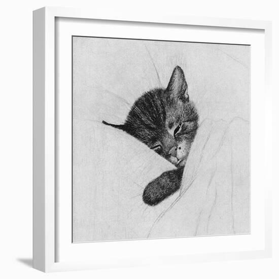 Sleep Like a Kitten-Guido Gruenwald-Framed Giclee Print