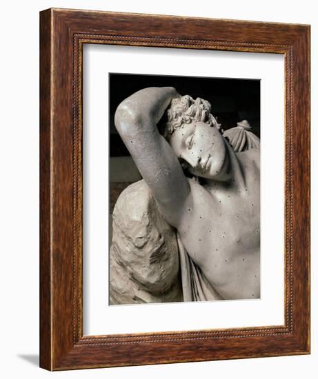 Sleep of Endymion-Antonio Canova-Framed Art Print