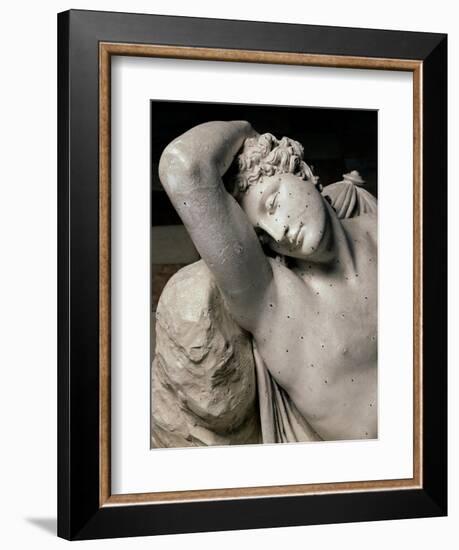 Sleep of Endymion-Antonio Canova-Framed Art Print