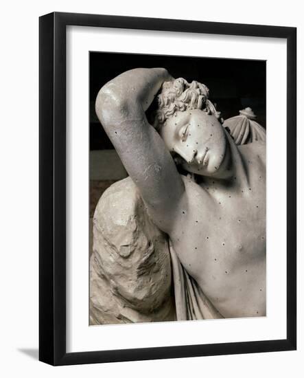 Sleep of Endymion-Antonio Canova-Framed Art Print