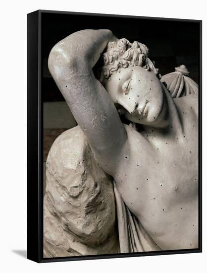 Sleep of Endymion-Antonio Canova-Framed Stretched Canvas