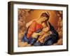 Sleep of the Infant Jesus-Giovanni Battista Salvi da Sassoferrato-Framed Art Print