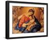 Sleep of the Infant Jesus-Giovanni Battista Salvi da Sassoferrato-Framed Art Print