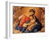 Sleep of the Infant Jesus-Giovanni Battista Salvi da Sassoferrato-Framed Art Print