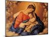 Sleep of the Infant Jesus-Giovanni Battista Salvi da Sassoferrato-Mounted Art Print