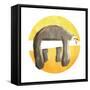 Sleep Sloth-Milli Villa-Framed Stretched Canvas