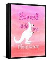 Sleep Well-Bella Dos Santos-Framed Stretched Canvas