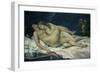 Sleep-Gustave Courbet-Framed Giclee Print