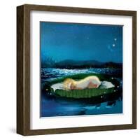 Sleep-Nancy Tillman-Framed Art Print