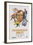 Sleeper, (aka Povampireni Majls), Yugoslavian poster, Woody Allen, 1973-null-Framed Art Print