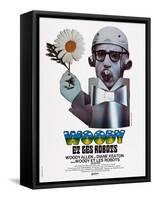 Sleeper, (aka Woody Et Les Robots), French Poster Art, Woody Allen, 1973-null-Framed Stretched Canvas
