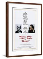 Sleeper, US poster, Woody Allen, Diane Keaton, 1973-null-Framed Art Print