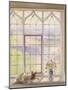Sleeper with Anemones-Timothy Easton-Mounted Giclee Print