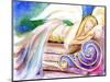 Sleeping Angel in Heaven-sylvia pimental-Mounted Art Print