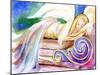 Sleeping Angel in Heaven-sylvia pimental-Mounted Art Print