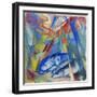 Sleeping Animals, 1913-Franz Marc-Framed Giclee Print