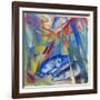 Sleeping Animals, 1913-Franz Marc-Framed Giclee Print