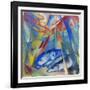 Sleeping Animals, 1913-Franz Marc-Framed Giclee Print