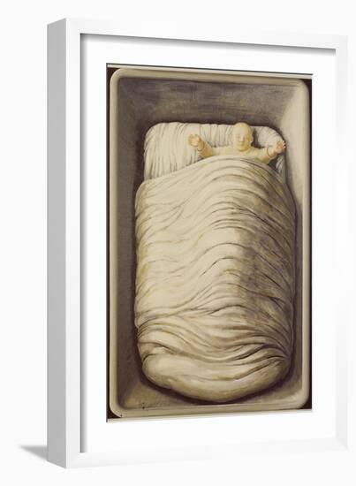 Sleeping Baby, 1996-Evelyn Williams-Framed Giclee Print