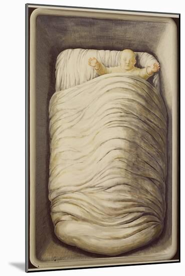 Sleeping Baby, 1996-Evelyn Williams-Mounted Giclee Print