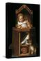 Sleeping Baby in Highchair-Johannes Cornelisz Verspronck-Stretched Canvas