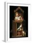 Sleeping Baby in Highchair-Johannes Cornelisz Verspronck-Framed Premium Giclee Print