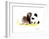 Sleeping Baby Panda-Suren Nersisyan-Framed Art Print