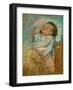 Sleeping Baby-Mary Cassatt-Framed Giclee Print