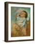 Sleeping Baby-Mary Cassatt-Framed Giclee Print